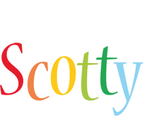 Scotty birthday logo