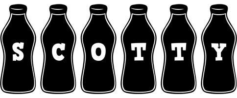 Scotty bottle logo