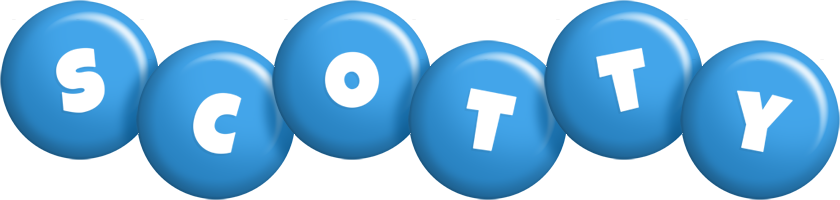 Scotty candy-blue logo