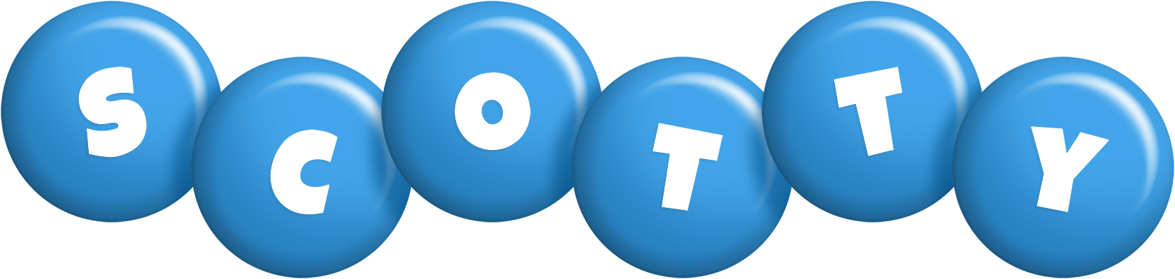 Scotty candy-blue logo