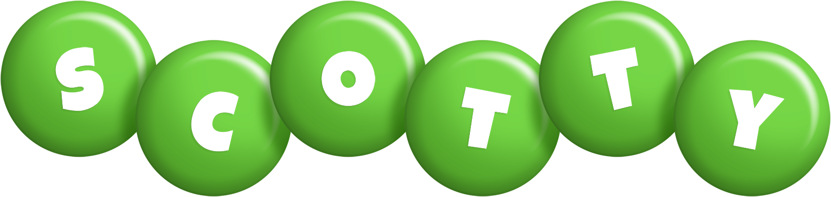 Scotty candy-green logo