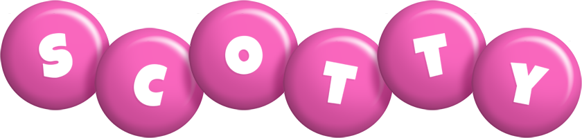 Scotty candy-pink logo