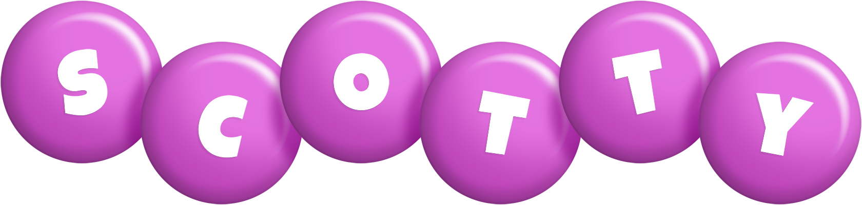Scotty candy-purple logo