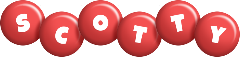 Scotty candy-red logo