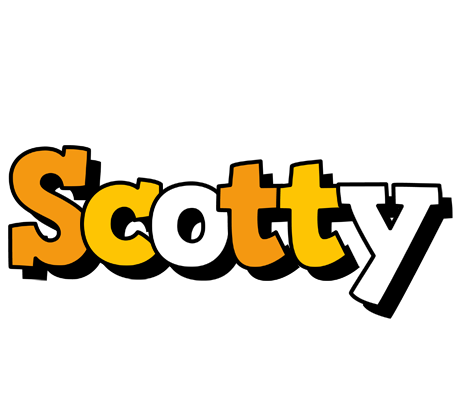Scotty cartoon logo