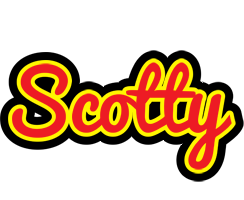 Scotty fireman logo