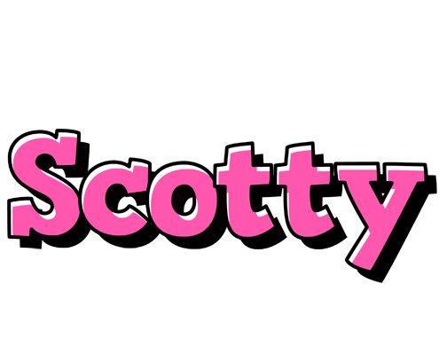 Scotty girlish logo