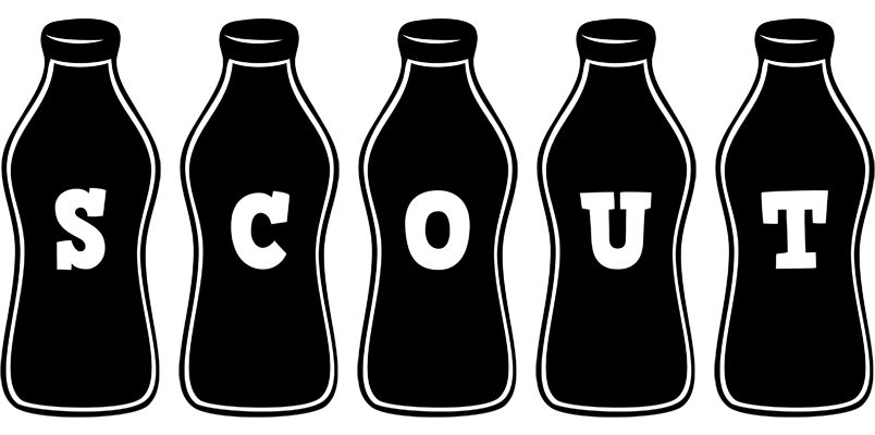 Scout bottle logo