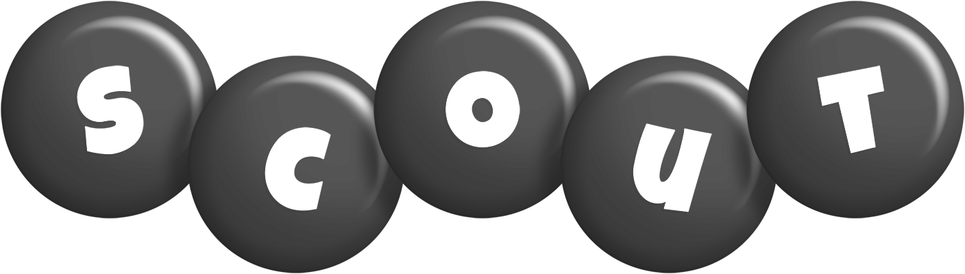 Scout candy-black logo
