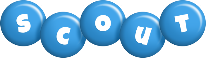 Scout candy-blue logo
