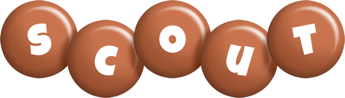 Scout candy-brown logo