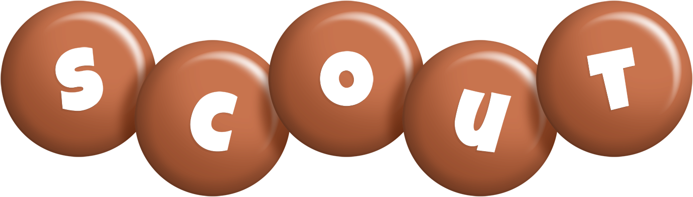 Scout candy-brown logo