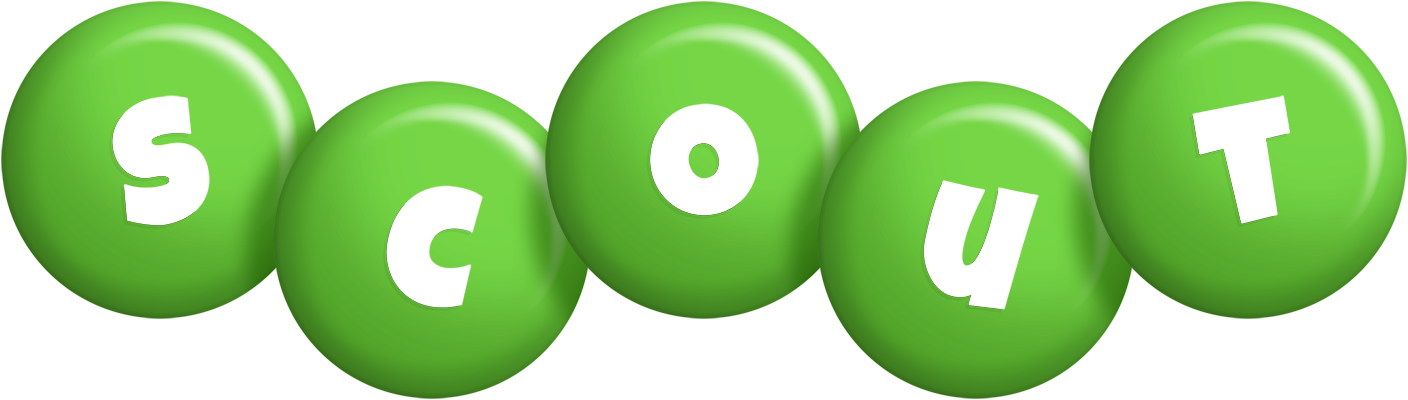 Scout candy-green logo