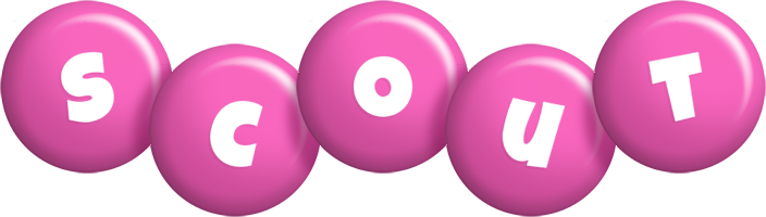 Scout candy-pink logo