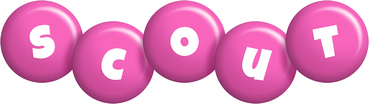 Scout candy-pink logo