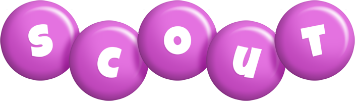 Scout candy-purple logo