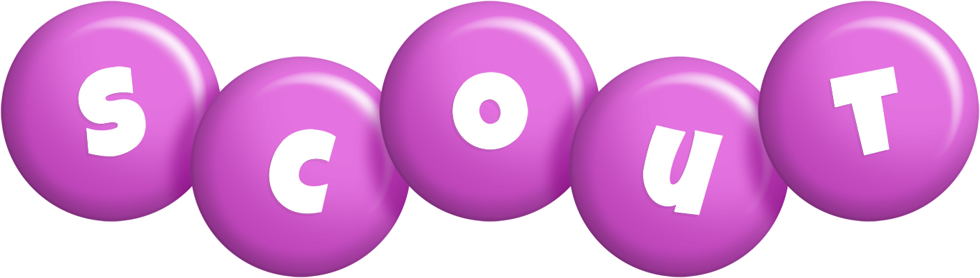 Scout candy-purple logo
