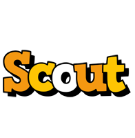 Scout cartoon logo