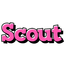 Scout girlish logo