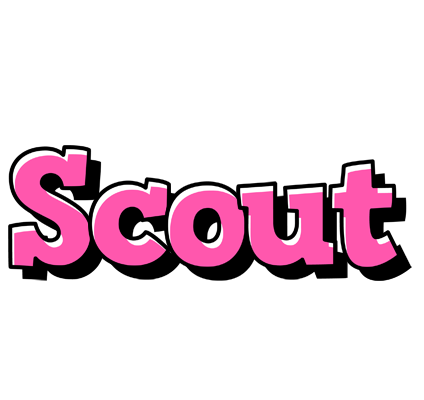 Scout girlish logo