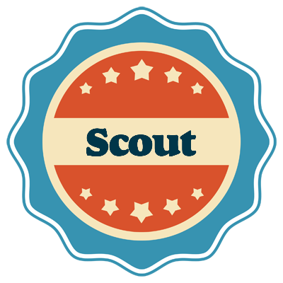 Scout labels logo