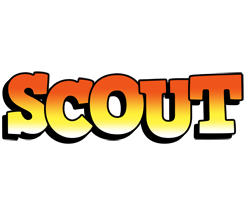 Scout sunset logo