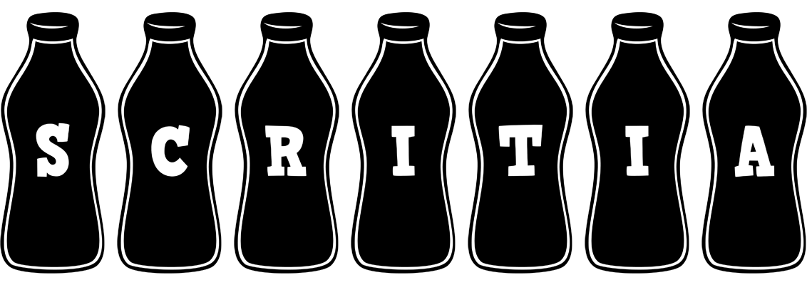 Scritia bottle logo