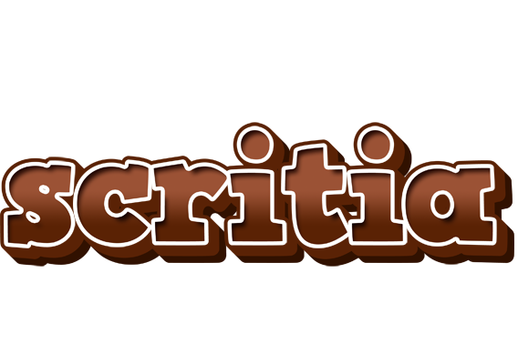 Scritia brownie logo
