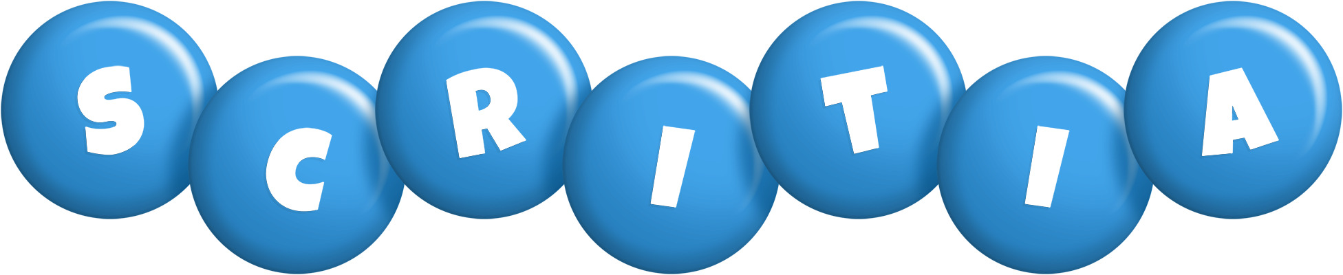 Scritia candy-blue logo