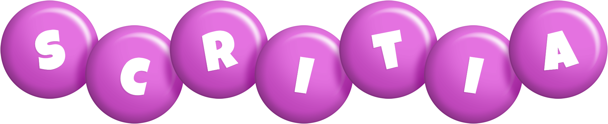 Scritia candy-purple logo