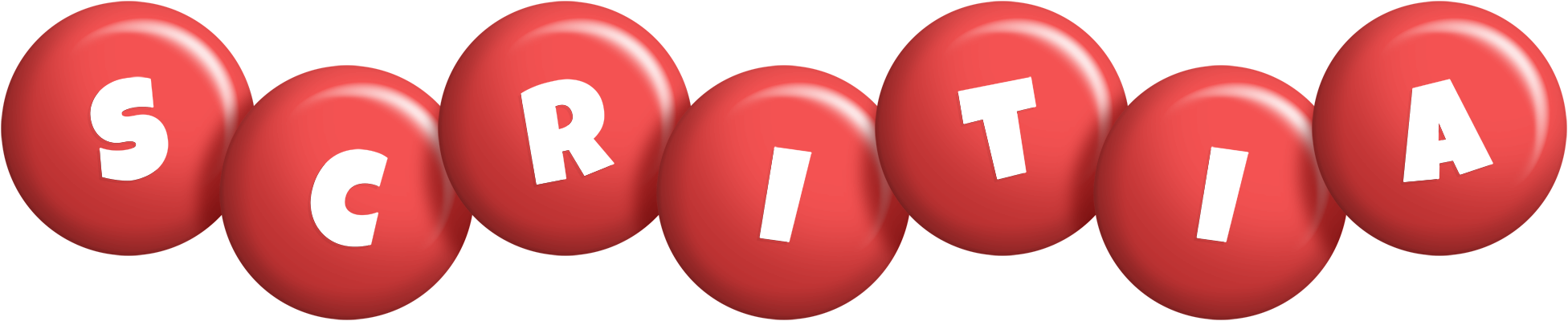 Scritia candy-red logo