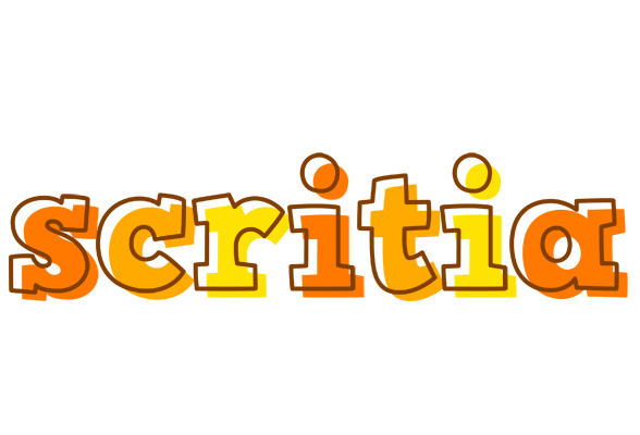 Scritia desert logo