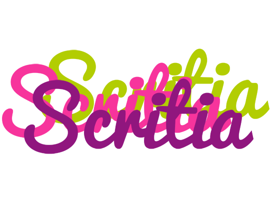 Scritia flowers logo