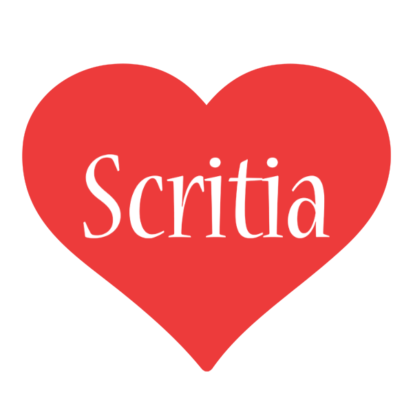 Scritia love logo
