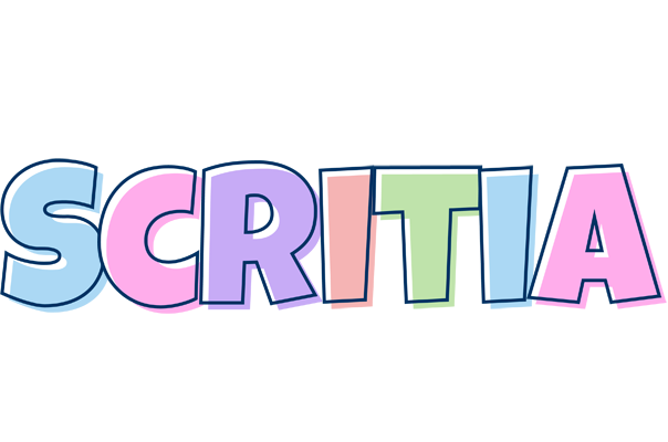 Scritia pastel logo
