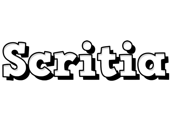 Scritia snowing logo
