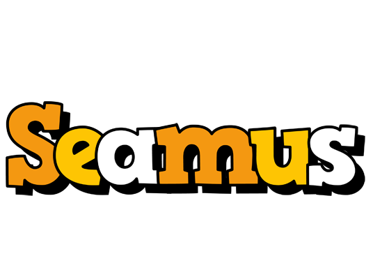 Seamus cartoon logo