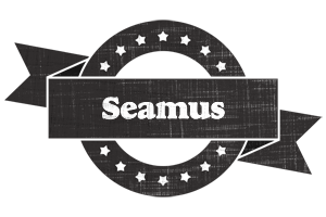 Seamus grunge logo