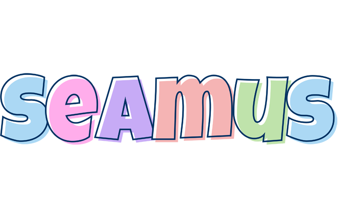 Seamus pastel logo