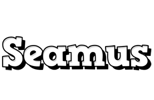 Seamus snowing logo