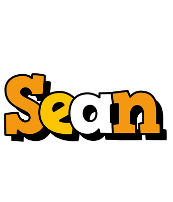 Sean cartoon logo