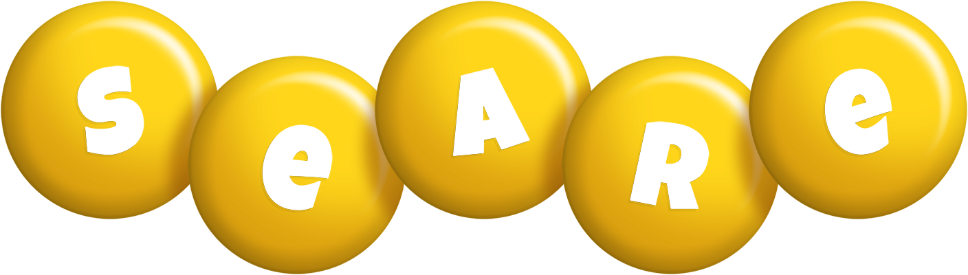 Seare candy-yellow logo