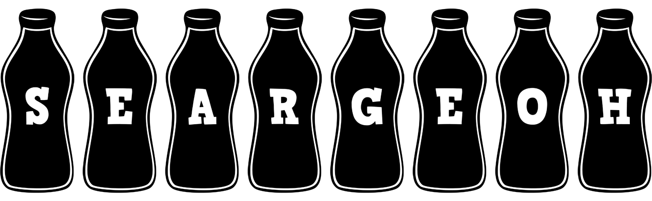 Seargeoh bottle logo