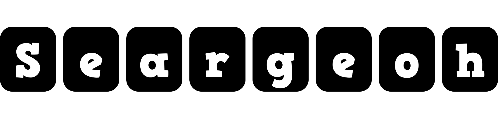 Seargeoh box logo