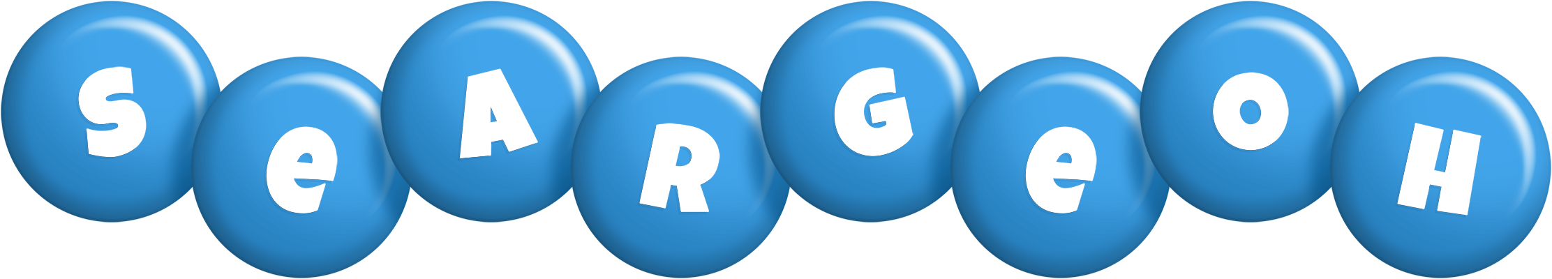 Seargeoh candy-blue logo