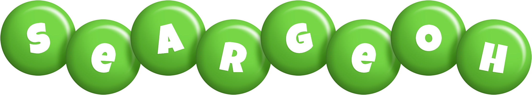 Seargeoh candy-green logo