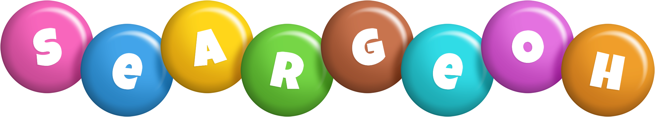 Seargeoh candy logo
