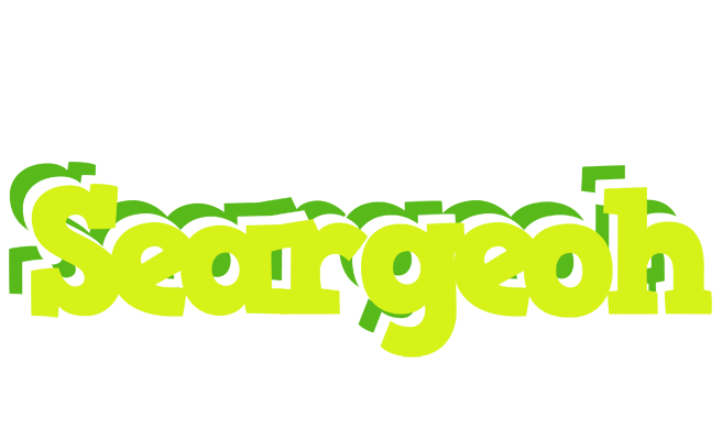 Seargeoh citrus logo