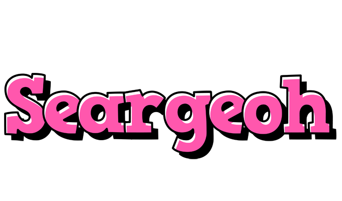 Seargeoh girlish logo