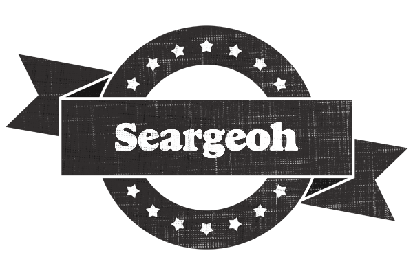 Seargeoh grunge logo